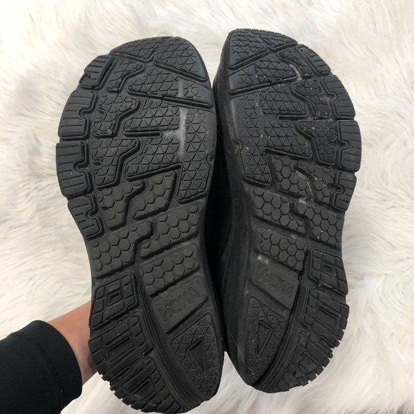 HOKA ONE ONE Black Bondi Leather Shoe SZ 12 main image 7
